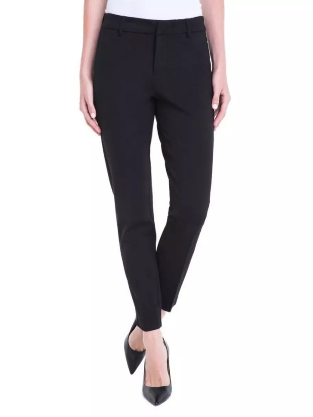 Liverpool Black Dress Pants Kelsey Trouser 14/32 NWT